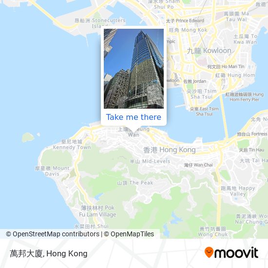 萬邦大廈地圖