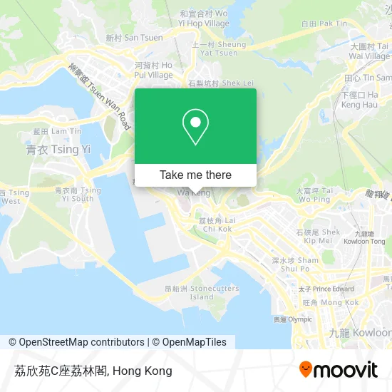 荔欣苑C座荔林閣地圖