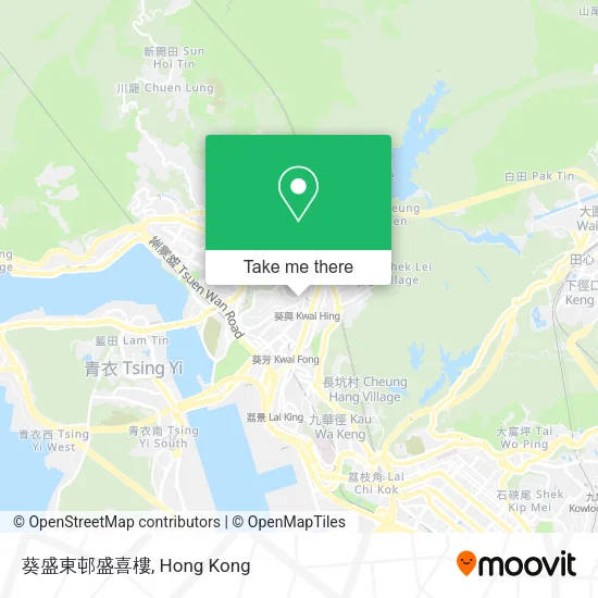 葵盛東邨盛喜樓 map