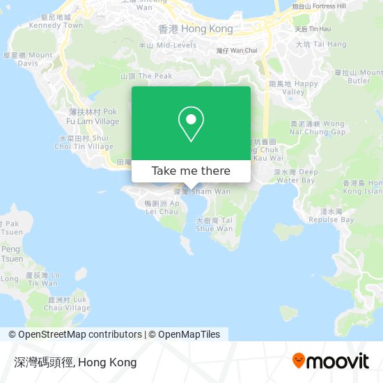 深灣碼頭徑 map