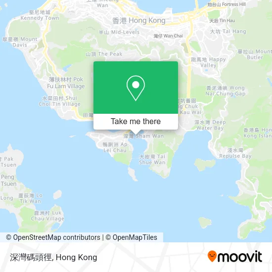 深灣碼頭徑 map