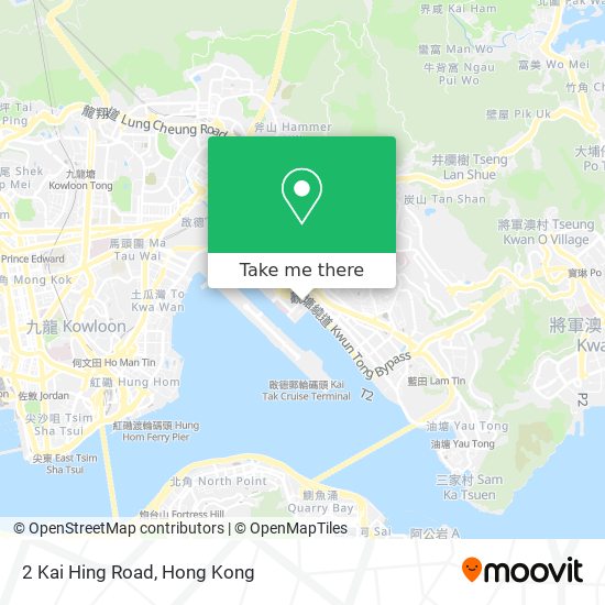 2 Kai Hing Road map