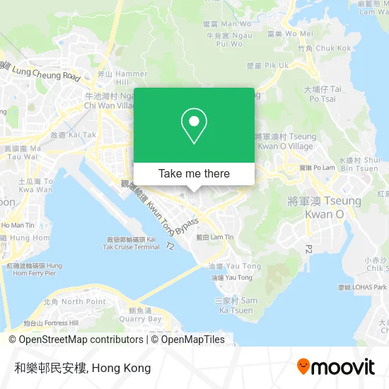 和樂邨民安樓地圖