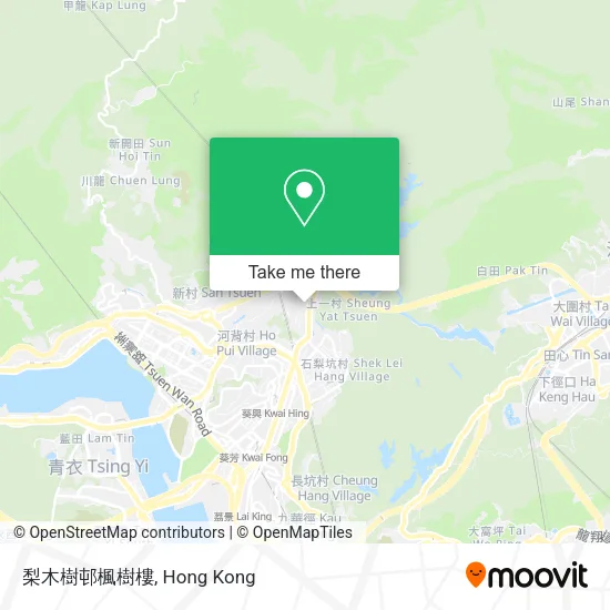 梨木樹邨楓樹樓地圖