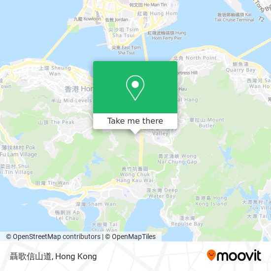 聶歌信山道 map