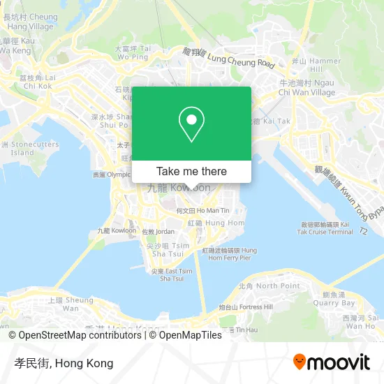 孝民街地圖
