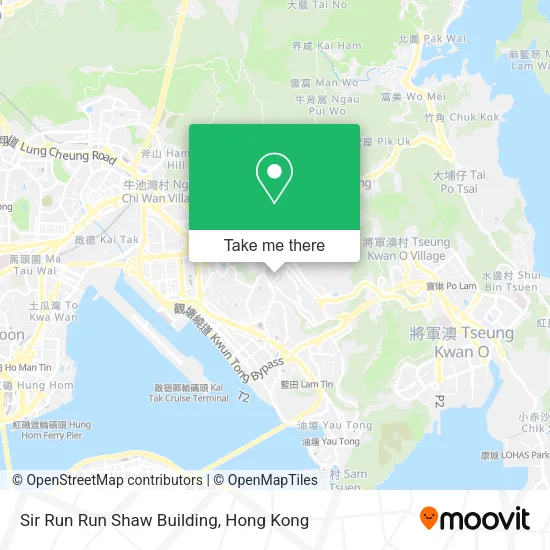 Sir Run Run Shaw Building map