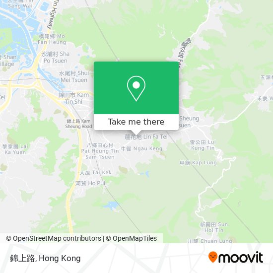 錦上路 map
