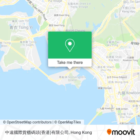 中遠國際貨櫃碼頭(香港)有限公司 map