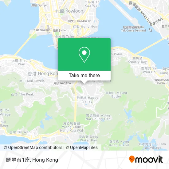 匯翠台1座地圖