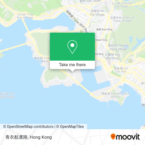 青衣航運路 map