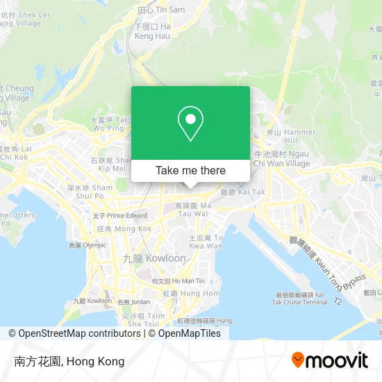 南方花園 map