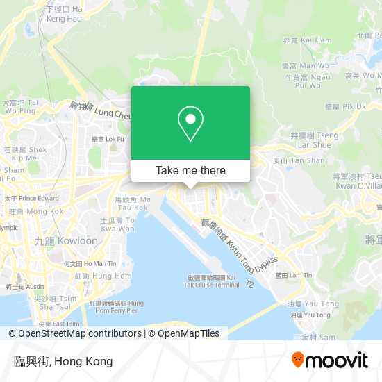 臨興街 map