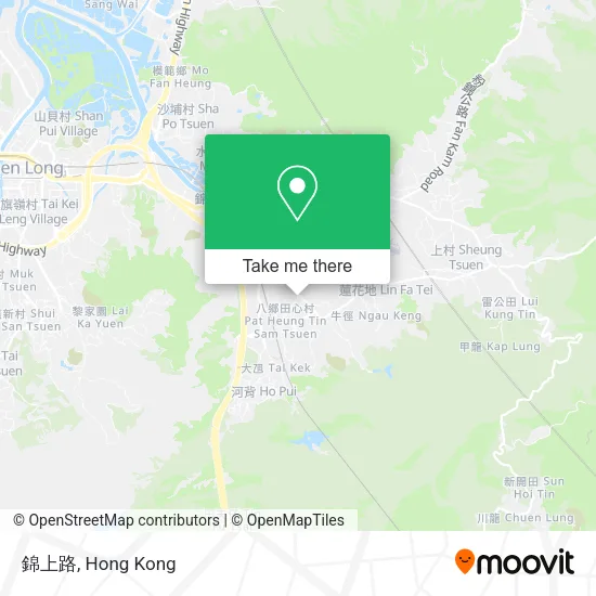 錦上路 map