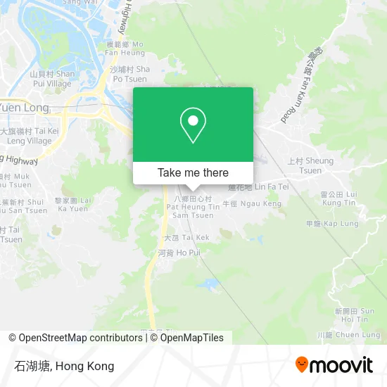石湖塘 map