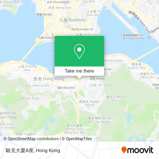 駱克大廈A座 map