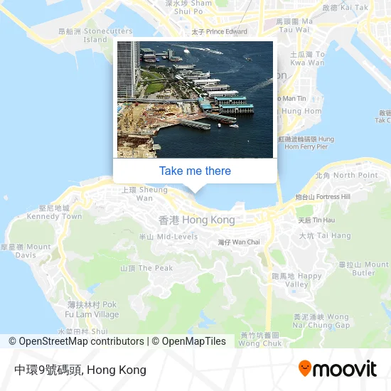 中環9號碼頭 map