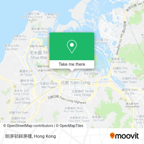 朗屏邨錦屏樓 map