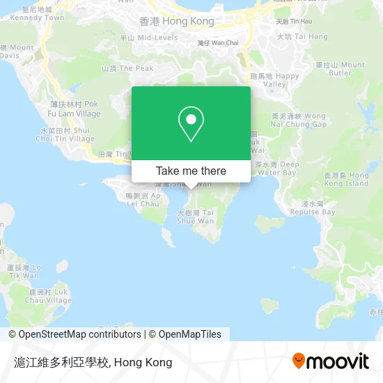 滬江維多利亞學校地圖