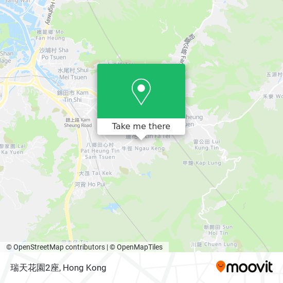 瑞天花園2座地圖