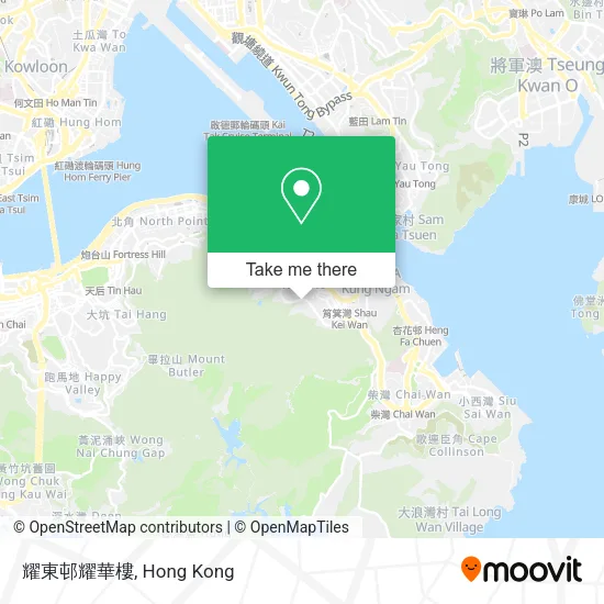 耀東邨耀華樓地圖