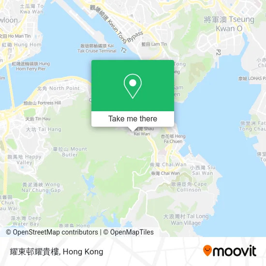 耀東邨耀貴樓 map