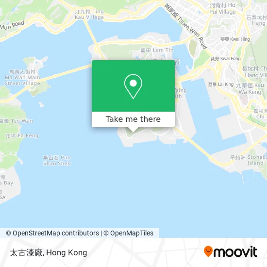 太古漆廠地圖