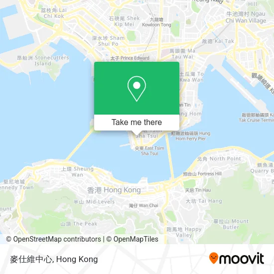麥仕維中心 map