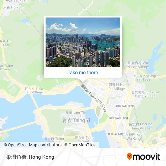 柴灣角街地圖