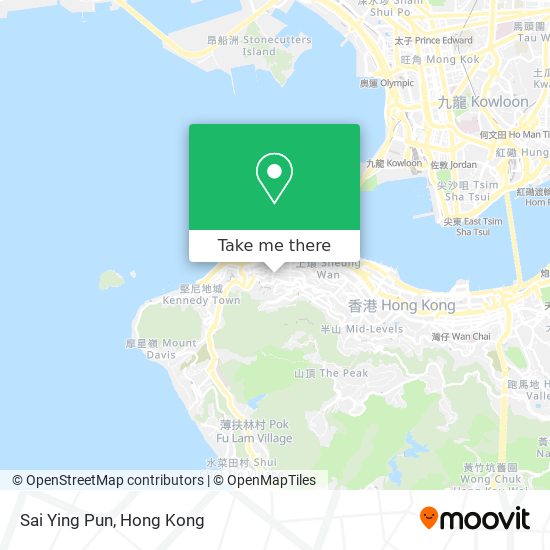 Sai Ying Pun map