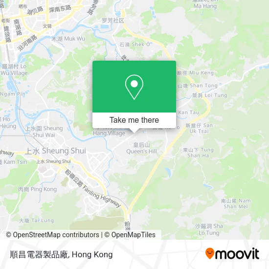 順昌電器製品廠地圖