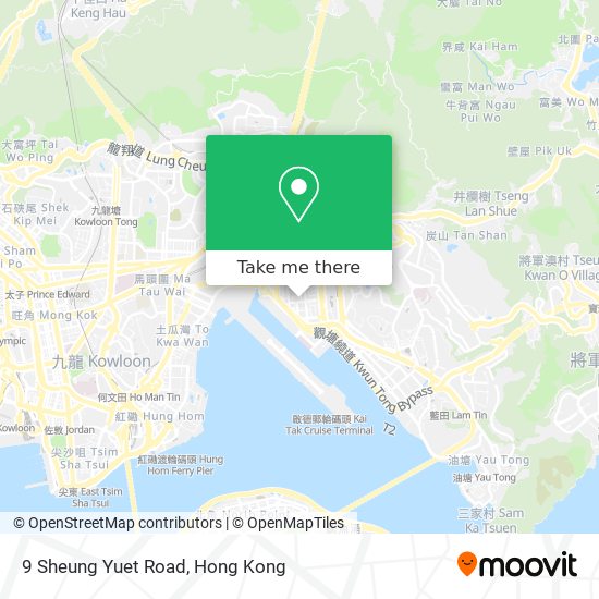 9 Sheung Yuet Road map