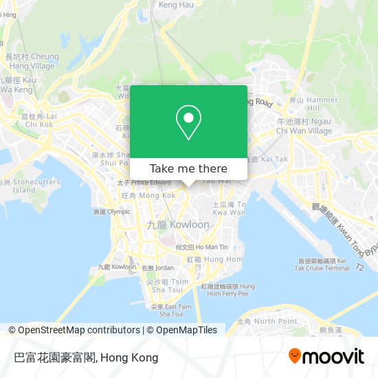 巴富花園豪富閣 map