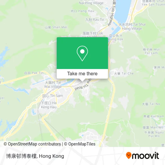 博康邨博泰樓地圖