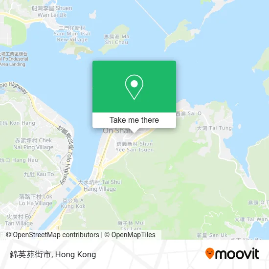 錦英苑街市 map