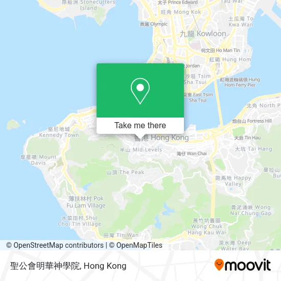 聖公會明華神學院 map