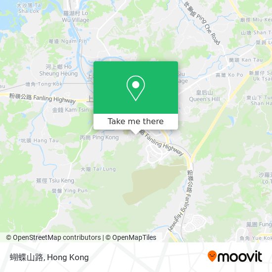 蝴蝶山路 map