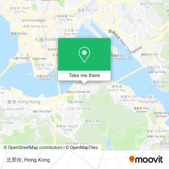 北景街 map