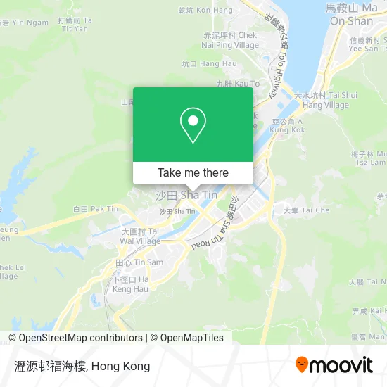 瀝源邨福海樓地圖
