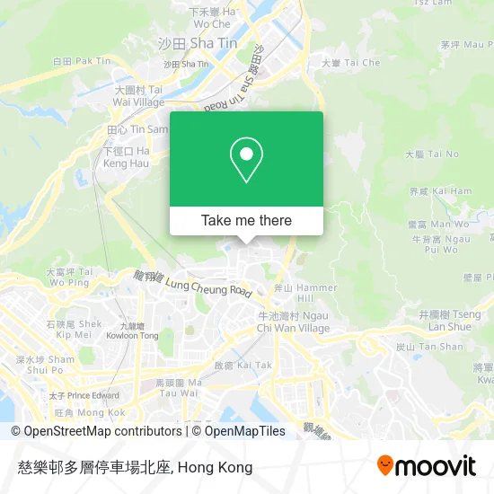 慈樂邨多層停車場北座地圖