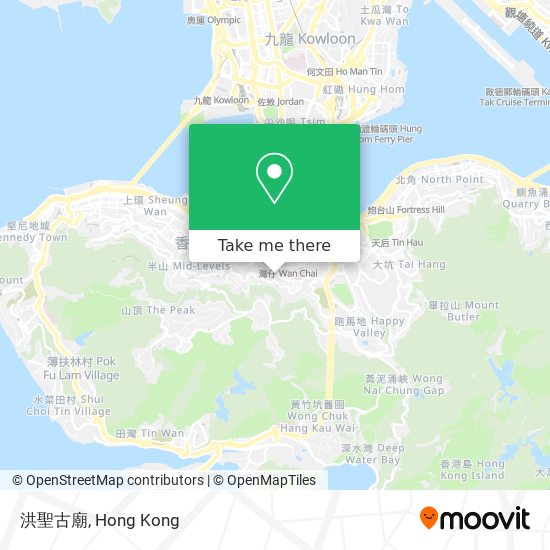 洪聖古廟地圖
