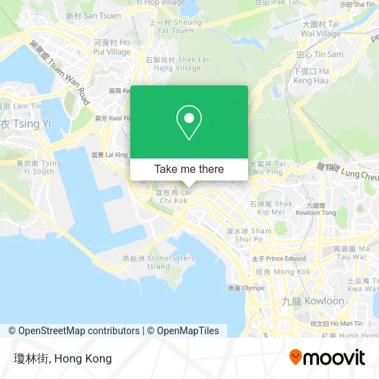瓊林街地圖