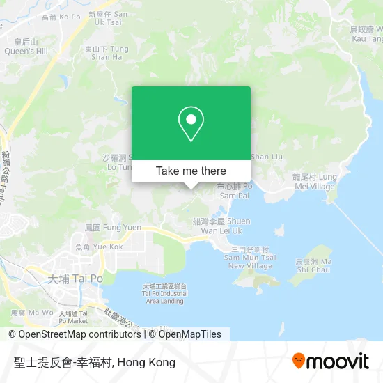 聖士提反會-幸福村地圖