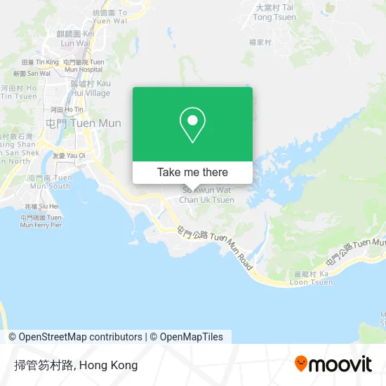 掃管笏村路地圖