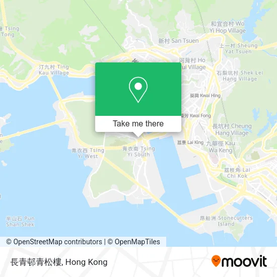 長青邨青松樓地圖