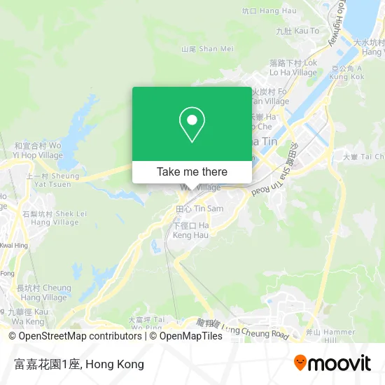 富嘉花園1座 map