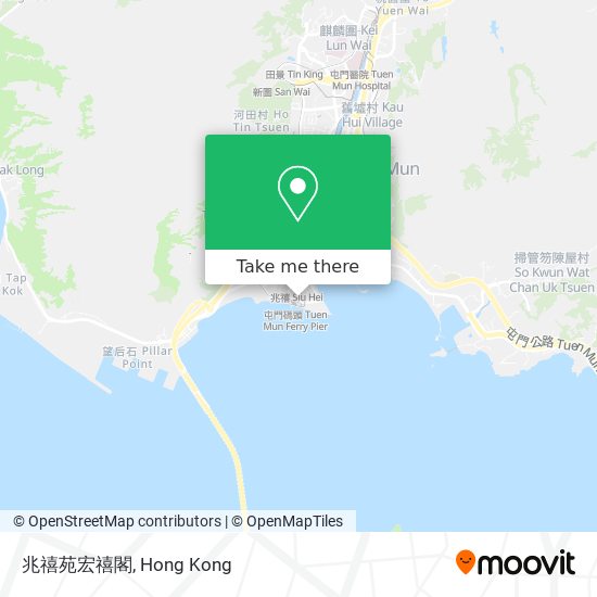 兆禧苑宏禧閣 map
