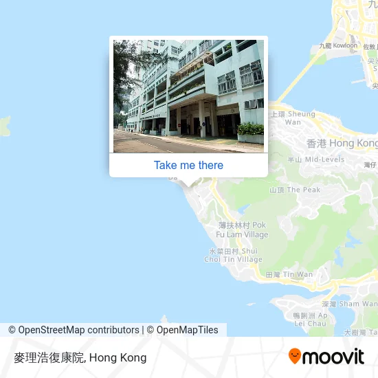 麥理浩復康院 map
