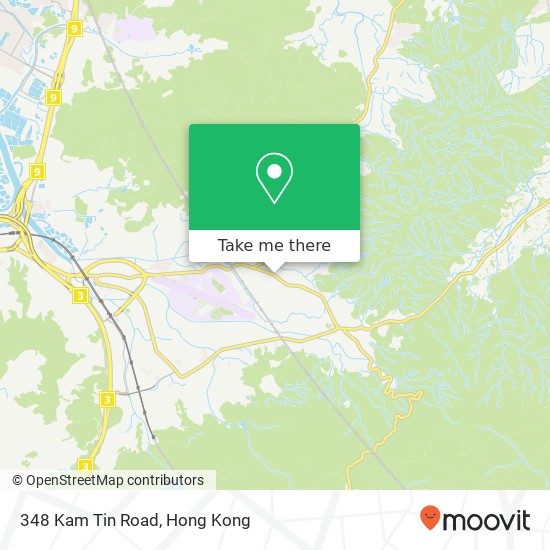 348 Kam Tin Road map