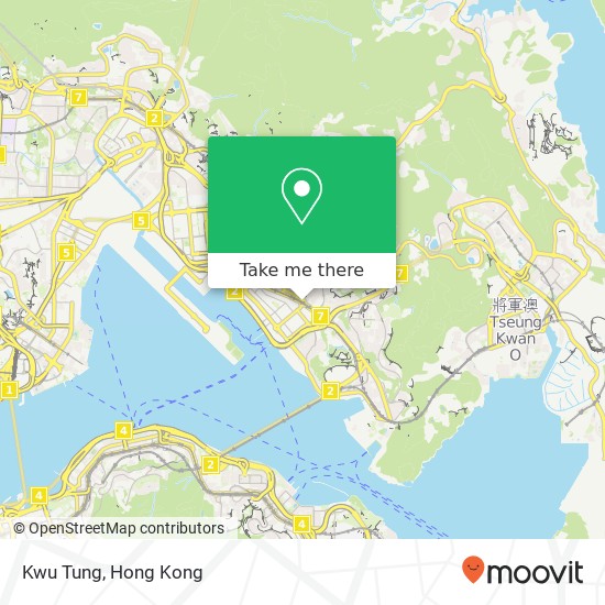Kwu Tung map